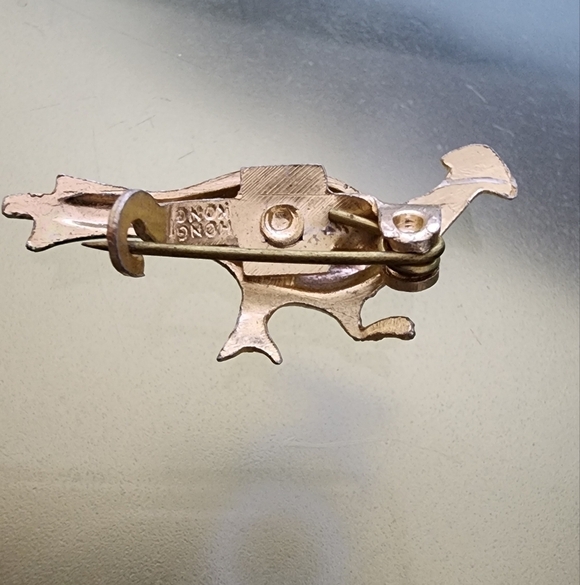 Vintage bird brooch - Picture 3 of 5